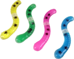 Serpente antistress da schiacciare con mosche 25 cm