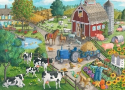 Puzzle A Casa nella Fattoria 60 pezzi RAVENSBURGER