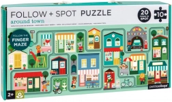 Labirinto e puzzle Città per bambini di Petit Collage