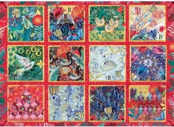 Puzzle Dodici giorni a Natale 1000 pezzi