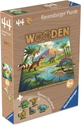 Ravensburger puzzle in legno dinosauri 44 pezzi