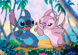 Puzzle TREFL Premium Plus Stitch & Angel 1000 pezzi