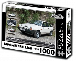 Puzzle RETRO-AUTA: Lada Samara 1300 del 1989 - 1000 pezzi