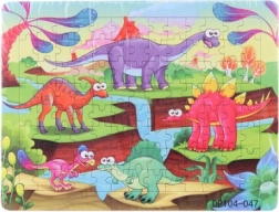 Puzzle dinosauri 104 pezzi