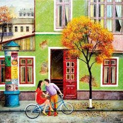 Puzzle Bacio d’autunno 1023 pezzi
