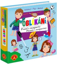 Scrittura con magneti - vestirsi