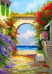 Puzzle Sulla Costa 1000 pezzi