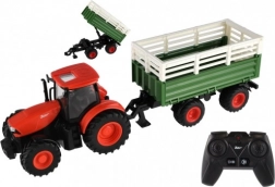 Trattore ZETOR radiocomandato per bambini con rimorchio, luci e suoni, 42 cm