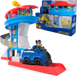 Paw Patrol torre di osservazione 51 cm con scivolo, macchinina e personaggio Chase