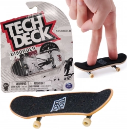 Fingerboard Tech Deck Disorder con gradini e adesivi