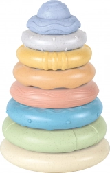 Torre di anelli su asta 20 cm