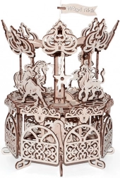 Puzzle 3D in legno WOOD TRICK Giostra