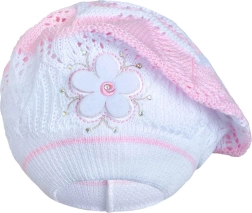 Basco lavorato a maglia New Baby rosa chiaro per bambini 3–4 anni