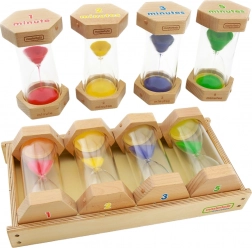 Masterkidz set di clessidre – imparare il tempo