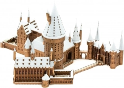 METAL EARTH puzzle 3D Harry Potter: Castello di Hogwarts innevato (ICONX)