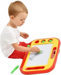 Lavagna magnetica per disegnare con penna magnetica e timbri