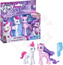 My Little Pony set di cavallini Zipp Storm e Princess Petals BFF Adventure