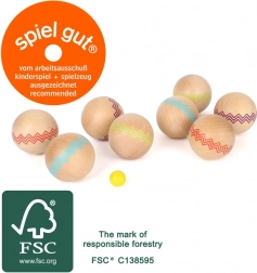 Pétanque in Legno per Bambini e Adulti