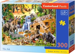 Puzzle da 300 pezzi animali selvatici sull'arca