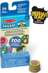 Sticker WOW – ricarica + mini libricino – sorpresa