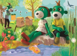 Puzzle Treflíci: Allo stagno 30 pezzi