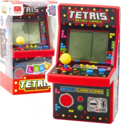 Mini Sala Giochi Tetris Retro 49 Giochi 1676 Livelli Rosso
