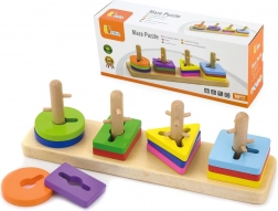 Set educativo in legno geometrico di Viga