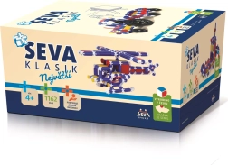 Set di costruzione SEVA Classic Più Grande – set di costruzione in plastica 1162 pezzi