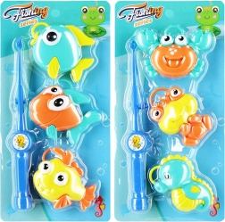 Gioco d’acqua per bambini Pesciolini con canna (set 1 canna + 3 pesci)