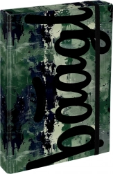 Baagl cartelle per quaderni scolastici A4 Jumbo Foresta