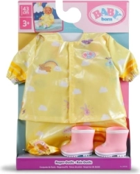 Completo antipioggia Deluxe BABY born per bambole da 43 cm