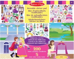 Adesivi riutilizzabili – castello delle principesse