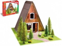 Teifoc casetta finlandese – kit di costruzione con veri mattoni (160 pezzi)