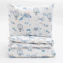 Set in cotone per lettino New Baby Romance