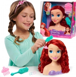 Testa per acconciature DISNEY Principessa Ariel con accessori