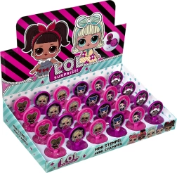 Mini timbri LOL Surprise 24 pezzi