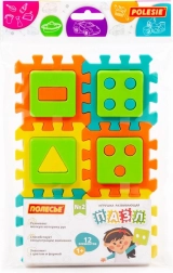 Puzzle ad incastro in legno per bambini 3+