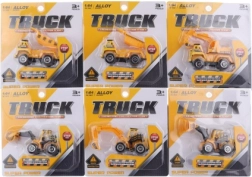 Camion da costruzione in metallo 9 cm