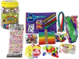 Set artistico creativo in barattolo fai da te