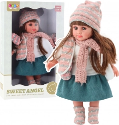 Bambola SWEET ANGEL con abito invernale 36 cm