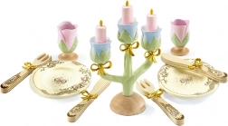 DJECO banchetto per principesse – set da cena in legno