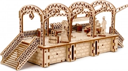 Puzzle 3D in legno stazione ferroviaria WOODEN CITY, 175 pezzi