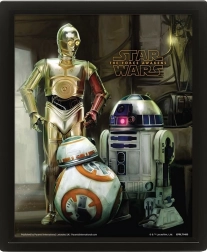 Quadro 3D STAR WARS: Droids