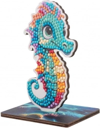 Arte di cristallo Pittura diamante Cavalluccio marino