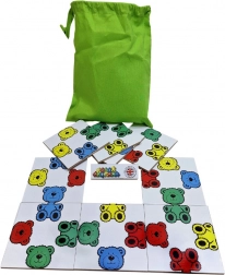 Orsetti colorati - gioco logico in legno