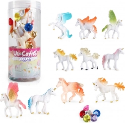 Set di figurine unicorno 16 pz WOOPIE