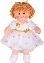 Bigjigs Toys bambola di stoffa Charlotte 28 cm