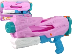 Pistola ad acqua per bambini 800 ml rosa con raggio di 8 m