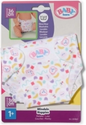 BABY born pannolini in tessuto per bambole da 36 cm - 2 pezzi