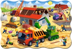 Puzzle MAXI 20 pezzi – casa in costruzione